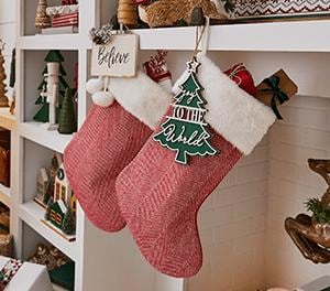 Christmas Stockings, Tree Skirts & Collars